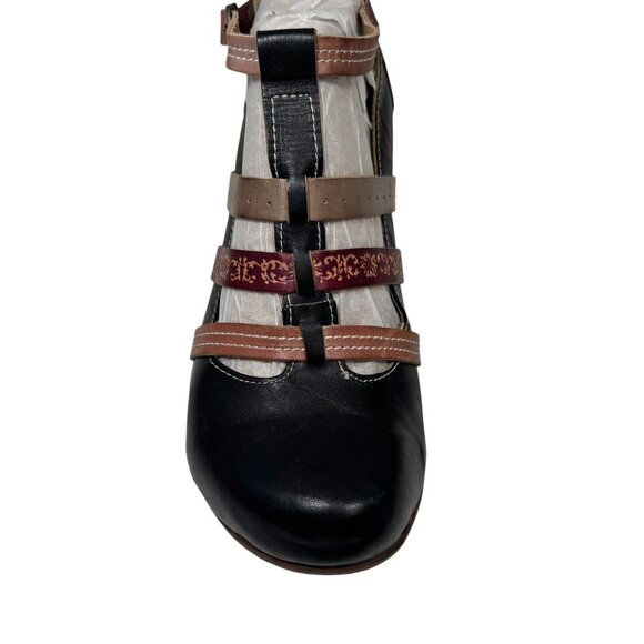 LArtiste Spring Step Yulianna Clog Shoe Leather Comfort Wedge Womens 41/10 - Picture 4 of 8